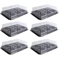 SEM Muffin Cupcake Mochi Container Cookie Träger Lebensmittelverpackungsbox