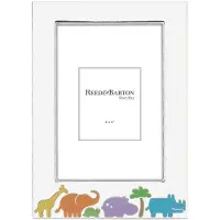 Reed & Barton Reed Barton 9146 Jungle Parade versilberter Rahmen, 4 x 6 Zoll