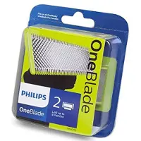 Philips Norelco OneBlade Ersatzklinge zum Trimmen, Stylen und Rasieren, Rasierklinge, Schwarz, Grün, Edelstahl, QP25xx, QP65xx