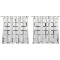 MaxPower 2 x wasserdichter Duschvorhang mit 24 Haken für Badezimmer, WC