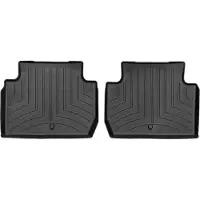 WeatherTech Custom Fit FloorLiners fr Kia Stinger 2. Reihe (4412382), Schwarz