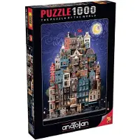 Perre/Anatolian ANATOLIAN Puzzle Hvě zdná noc v Amsterdamu 1000 dílků