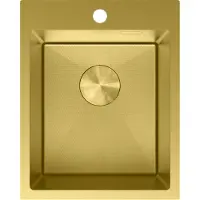 Mexen Solix Edelstahlspüle 1-Becken 400 x 500 mm, gold HC - 6406401000-55HC