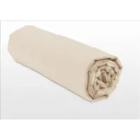 Lovely Home Beige Fitted Sheet 140 x 190 cm