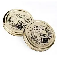 Bormioli Rocco 3-3/8" 86mm Quattro Stagioni-Deckel, 2er-Pack