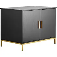 DUOKU Lagermöbel für Katzentoilette--mit Metallfüßen-Ideal für das Wohnzimmer-Abmessungen: 70 x 45 x 54,5 cm