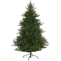 MUVOE HOMCOM Weihnachtsbaum 183 cm, realistische Optik, schnelle Montage, inklusive Ständer, schwer entflammbar