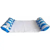 MaxPower Aufblasbare PVC-Hängematte Pool Rückenlehne Dual Zweck schwimmenden Stuhl für Erwachsene Kok