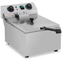 Helloshop26 Professionelle elektrische Fritteuse Restaurant 1 x 10 Liter Timer 14_0001775