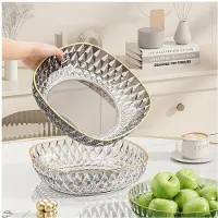 MaxPower Kunststoffschale 21,84 cm dekorativ Crystal White