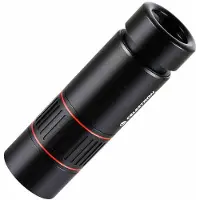 Jehiatek 10x32ED Monokular, Extra-Low Dispersion, Bak4 Glas, Phasenkorrektur, IPX7 Wasserdicht, Hochleistungs-Outdoor-Teleskop