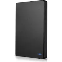 Spactz Externe mobile Festplatte USB 3.0 1TB für Laptop Desktop PC schwarz