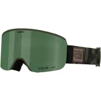 Giro Axis Skibrille Snowboardbrille f r Herren Trail Green Cloud Dust Strap mit Vivid Envy/Vivid Infrared-Gl sern