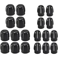 TAUOH 10 Paar Lautstärkeregler + Kanalwähler für Zweiwegradio CP040 EP350 GP328 EP450 PRO5150 GP338 HT750 Zubehör