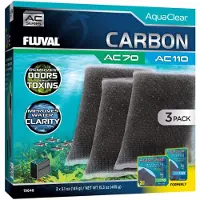 Fluval Kohle für AC70/AC110 Power Filter, 15.3 oz / 435 g, 3er Pack - Deutschland