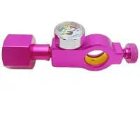 Zandona Co 2 Zylinder Nachfüllstation Adapter Passend für (Terra Duo Art) Rosa Quick Connect Co 2 Zylinder W21.8