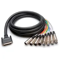 Hosa Technology AES-805Y AES/EBU Snake DB25 To 4X XLR3M