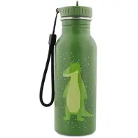 Trixie Kindergourde - - Mr. Alligator - 500 ml - Edelstahl - Leicht zu öffnender Auslauf