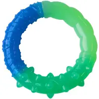 Petstages Mitwachsender Ring f r Hunde, Kauspielzeug, Mehrfarbig