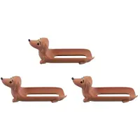 Melitt 3X Dackel-Tablett, Dackel-Snack-Tablett, Hot-Dog-Ständer, Geeignet Als Dekoration für das Restaurant zu Hause