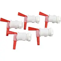 Torribaly 5PCS Abfüllung Kunststoff Wasserhahn Bier Brauen Barrel Ersatz Fermenter Füllung
