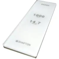 Shapton Glass Stone HR Körnung 1000 medium 14.7 Micron Schleifstein, 50202
