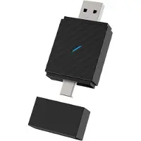 Melitt Kabelloser CarPlay-Adapter für Fahrzeuge mit integriertem kabelgebundenem CarPlay