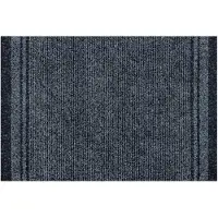 Rugsx Fußabtreter MALAGA grau 2107 66x440 cm