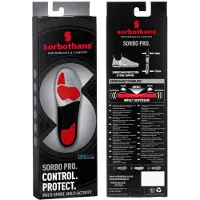 Sorbothane Sorbo Pro Einlegesohlen Schockabsorbierende Outdoor-Gym-Schuh-Trainer-Einlagen