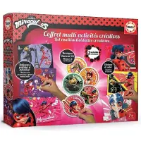 Educa Bastelset Miraculous Ladybug Multi-Aktivitäten Glitzer Kreativbox