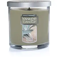 Yankee candle Klassische Kerze mit Salbei- und Zitrusduft, 200 ml, kleiner Becher, Einzeldocht, ber 35 Stunden Brenndauer