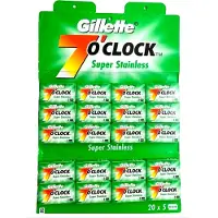 Gillette 100 7 o' Clock Super Stainless