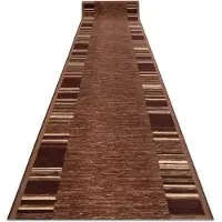 Rugsx Läufer Antirutsch ADAGIO braun 80x850 cm