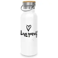 Paperproducts Design ppd Steel Bottle Isolierflasche 500 ml Love yourself