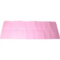 Spactz Biegsamer Yoga-Tapis für Reise, Fitness, Bewegung, Antidérapant, Rose