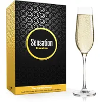 Season of Mist Season STORY Champagnerfl ten aus Kristall, 2er-Set, 227 ml Champagnerglaser, Hochzeitsglas fur Sekt, ausgefallene Glaser mit langem Stiel, Sauvi