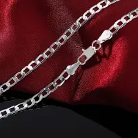 MaxPower (70 cm) 925 Sterling Silber 16-30 Zoll 4 mm Seitenkette