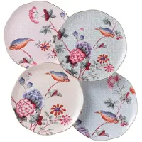 Wedgwood Cuckoo Teeteller-Set, 4 St ck, 21 cm, mehrfarbig