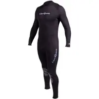 Neo Sport Neosport 5mm Neopren-Overall mit Rei verschluss hinten f r Herren, Schwarz, S