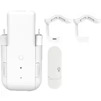 Kepptory WIFI Electric Curtain Robot Automatischer Vorhangöffner Sprachsteuerung Fernbedienung Curtain Motor für Schlafzimmer