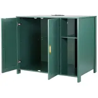 DUOKU Möbel für das Katzenklo - - KLCB-09 - Diskrete Schrank - Abnehmbarer Trenner - 105x68x88,5 cm