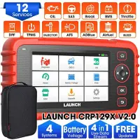 Launch Diagnosetasche Auto - - CRP129X V2.0 - 4 Systeme - 12+ Dienste - ADBLUE Rückstellung