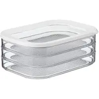 SEM 1,6 l mit 3-stufiger Aufbewahrungsbox für Fleischstücke, luftdichter Deckel