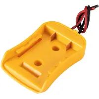 TAUOH für Batterieadapter 20 V 18 V Dock-Stromanschluss mit 12 Gauge-Kabel, Robotik