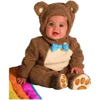 Rubies Rubie's Baby-Jungen Noah Ark Collection Haferflocken-Bär-Overall Kostüme für Säuglinge und Kleinkinder Mehrfarbig 18-24 Monate US