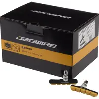 Jagwire Mountain Sport V-Brake Bremsschuhe Gelb - All-Weather Comp-Mischung.