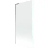 Mexen Next L Badewannenabtrennung 1-flüglig 90 x 150 cm, transparent, Chrom - 895-090-000-03-00-01