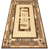 Rugsx Teppich BCF Morad JAŚ Klassisches - beige 140x200 cm