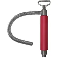 Wella Marine-Kajak-Hand-Lenzpumpe, 18 Zoll, Manuelle Handentleerungspumpen für Kajaks, Kanus und Boote, Kajak-Zubehör, Rot