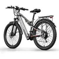RANDRIDE E-Bike - - YG90A - 1000 W - Batterie 48V 17Ah - Vollfederung - Räder 27,5"